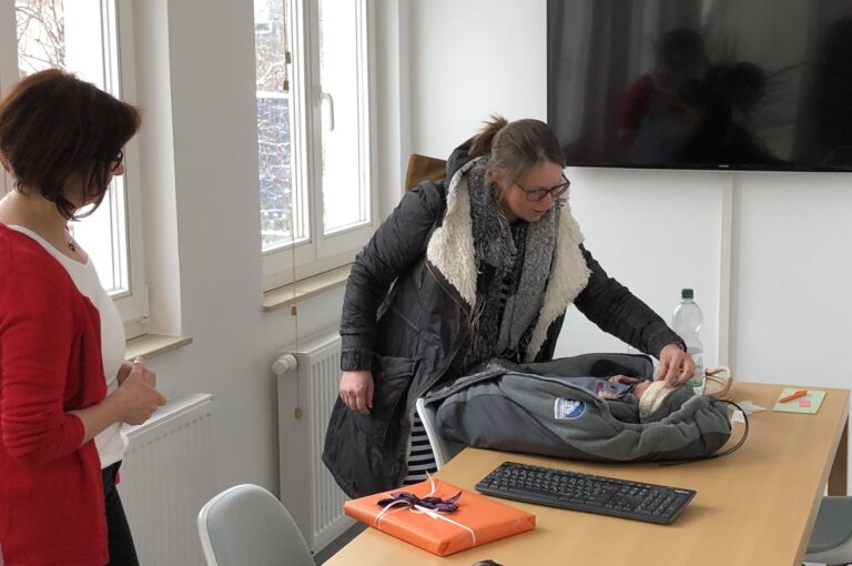 Nachwuchs im Büro Panse